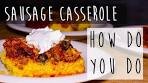 Sausage Cornbread Casserole || Easy Breakfast Recipe
