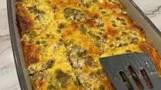 Sausage Hashbrown Breakfast Casserole
