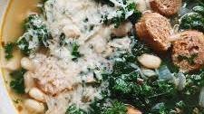 Sausage, Kale and White Bean Soup