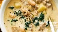 Sausage, Kale, and White Bean Soup