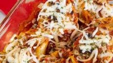 Sausage & Spinach Stuffed Shells