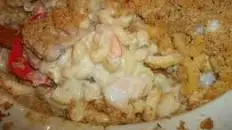 Savory Crab and Shrimp Au Gratin
