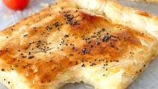 Savoury Cheese and Onion Puff Pastry Slices