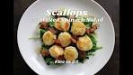 Scallops with Wilted Spinach Salad