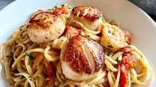 Seafood Pasta with Shrimp and Scallops