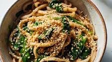 Sesame-Brown Butter Udon Noodles
