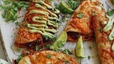 Sheet Pan Beef Tacos with Avocado Lime Crema