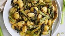 Sheet Pan Gnocchi with Asparagus