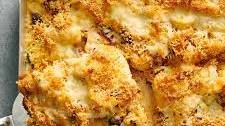 Sheet-Pan Shrimp Gratin