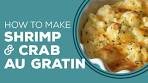 Shrimp and Crab Au Gratin - Blast From the Past