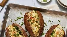 Shrimp Scampi-Stuffed Potatoes