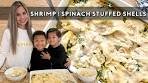 SHRIMP & SPINACH STUFFED SHELLS | MOTHER'S DAY ...