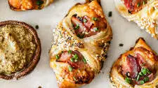 Simple Ham and Cheese Puff Pastry Bites