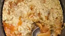 Slow Cooker Apple Crumble