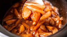 Slow Cooker Cinnamon Buttered Apples