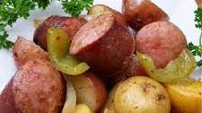 Smoked Sausage and Potato Bake
