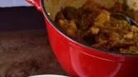 Smothered Okra with Sausage & Shrimp