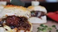 SOUTHERN BBQ MEATBALL SLIDERS RECIPE