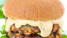 Southwest Black Bean Burger (Vegan)