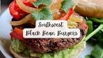 Southwest Black Bean Burgers