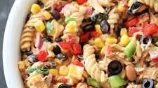 Southwest Chicken Pasta Salad Recipe