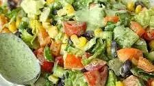 Southwestern Chopped Salad with Cilantro-Lime Dressing