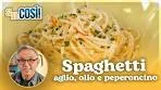Spaghetti aglio, olio e peperoncino - Si fa così | Chef BRUNO ...