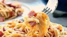 Spaghetti alla Carbonara with Ham recipe