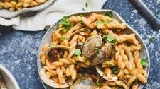 Spanish Clam & Chorizo Pasta