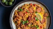 Spanish Rice with Chorizo