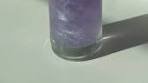 Sparkling lavender lemonade - shimmery purple drink
