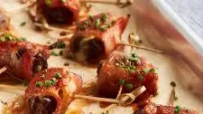 Spicy Bacon-Wrapped Dates
