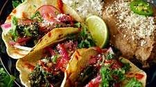 Spicy Charred Vegetable Tacos