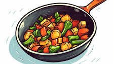 Spicy Chickpea & Spinach Stir-Fry