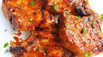 Spicy Grilled BBQ Pork Chops