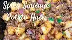 Spicy Sausage & Potato Hash | How to Make Breakfast Hash ...