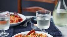 Spicy seafood spaghetti