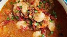Spicy Shrimp and Sausage Stew