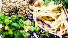 Spicy Thai Spaghetti Salad