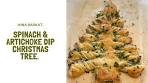 Spinach & Artichoke Dip Christmas Tree | Christmas Recipes ...