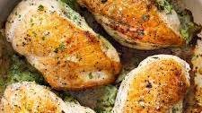 Spinach Artichoke Stuffed Chicken