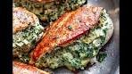 Spinach Artichoke Stuffed Chicken