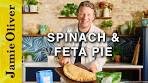 Spinach & feta pie | Jamie's 5 Ingredient Meals | Channel 4 ...