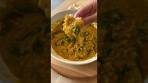 Spinach & lentil curry