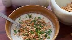 Spring Onion and Peanut Raita Recipe