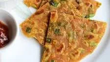 Spring onion paratha recipe