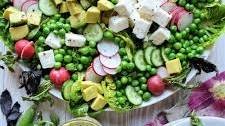 Spring Pea Salad with Mint Vinaigrette