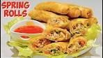 SPRING ROLLS | VEGETABLE PORK SPRING ROLLS ...