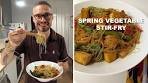 Spring Vegetable Stir-Fry with Tofu and Rice Noodles ...