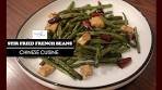 Stir Fried French Beans With Tofu | How To Make Chinese ...